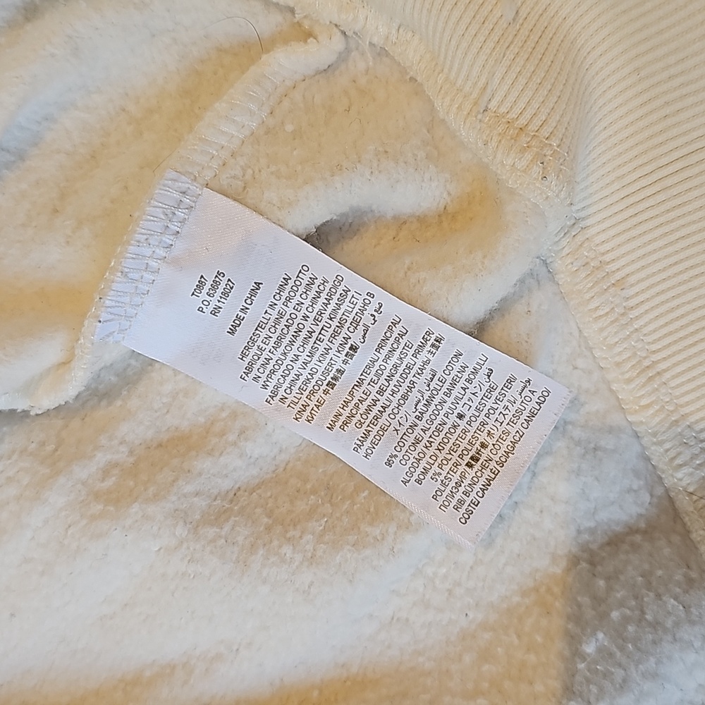 Boden off-white sweater with broderie anglaise sleeves US size 14 - Picture 4 of 10